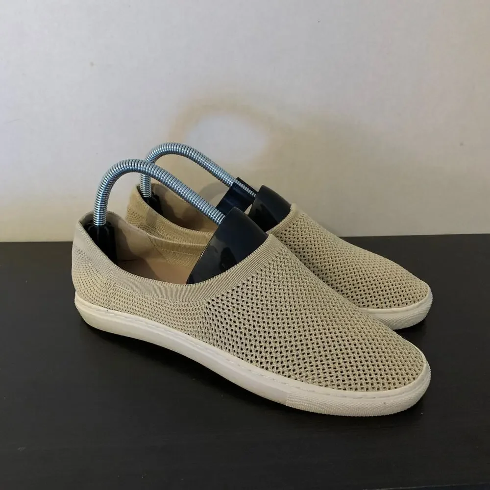 J/Slides Carol Tan Knit Slip On Sneaker